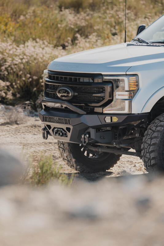 Ford Super Duty F-250 Front Bumper - DV8 Offroad - Spec Series - Black - `17-`22